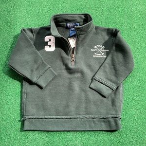Polo Ralph Lauren. Toddler Boys Zip Sweatshirt. size 2-2T.